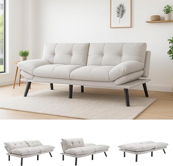 Convertible Futon Sofa Bed